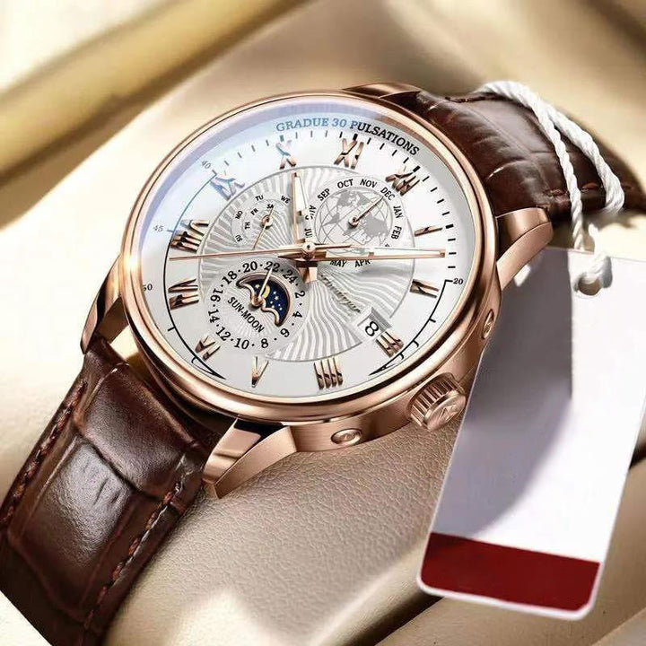 Chic and Lightweight Ultra-Thin Quartz Watch