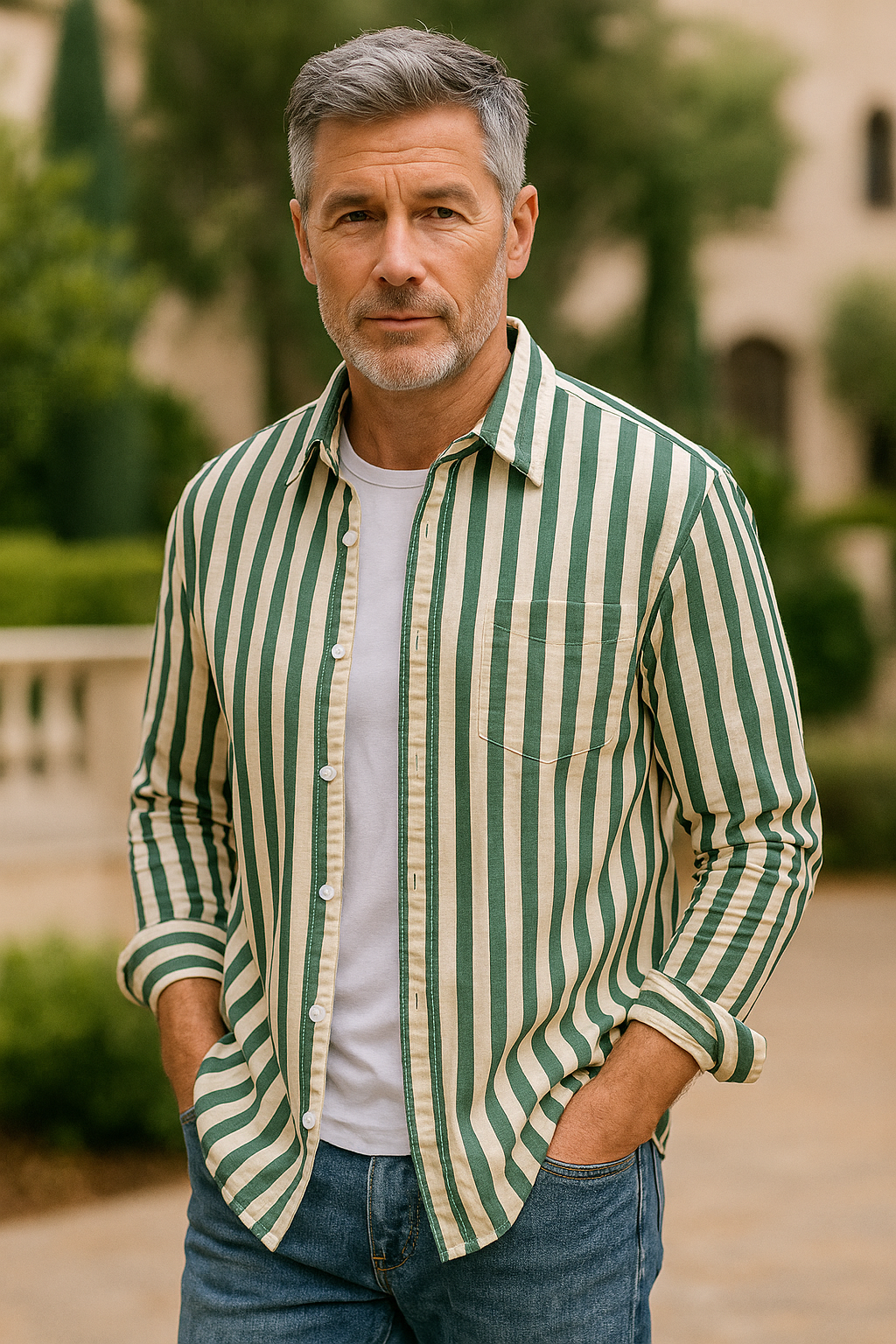 Felix | Striped dress shirt