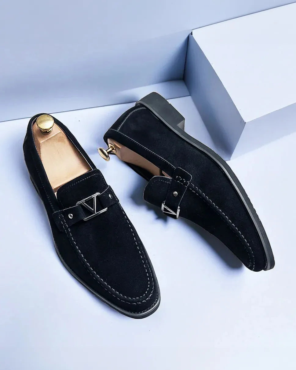 Kael | Suede Slip-On Moccasin Shoes