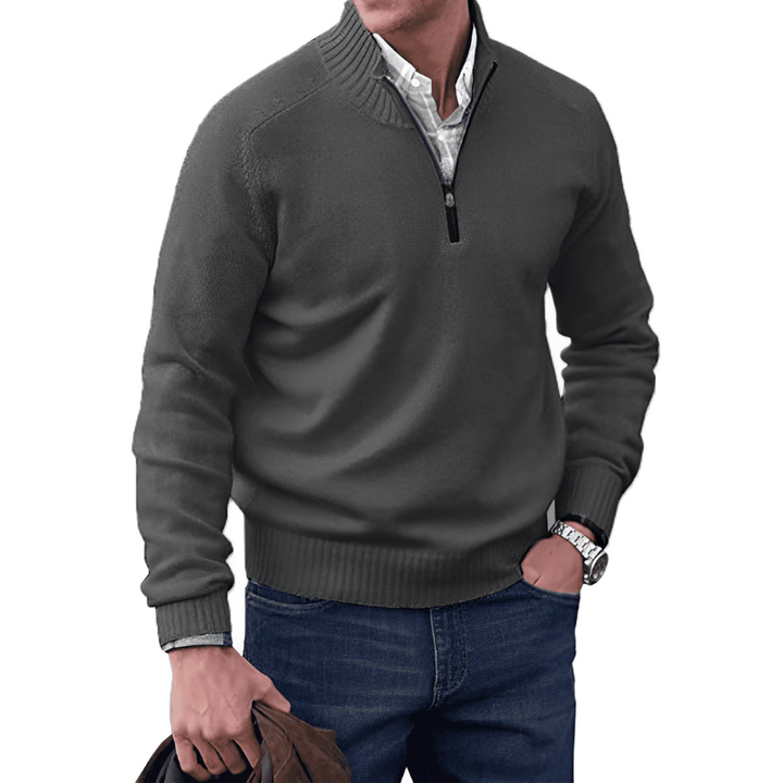 Noah | Zip-Up Sweater