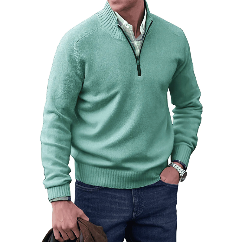 Noah | Zip-Up Sweater