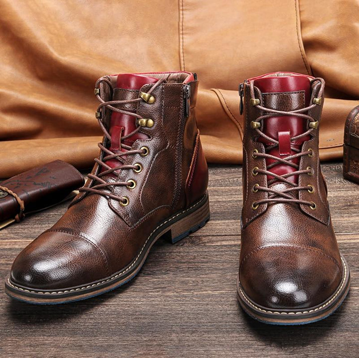 Christian | Handmade premium leather oxford boots for men