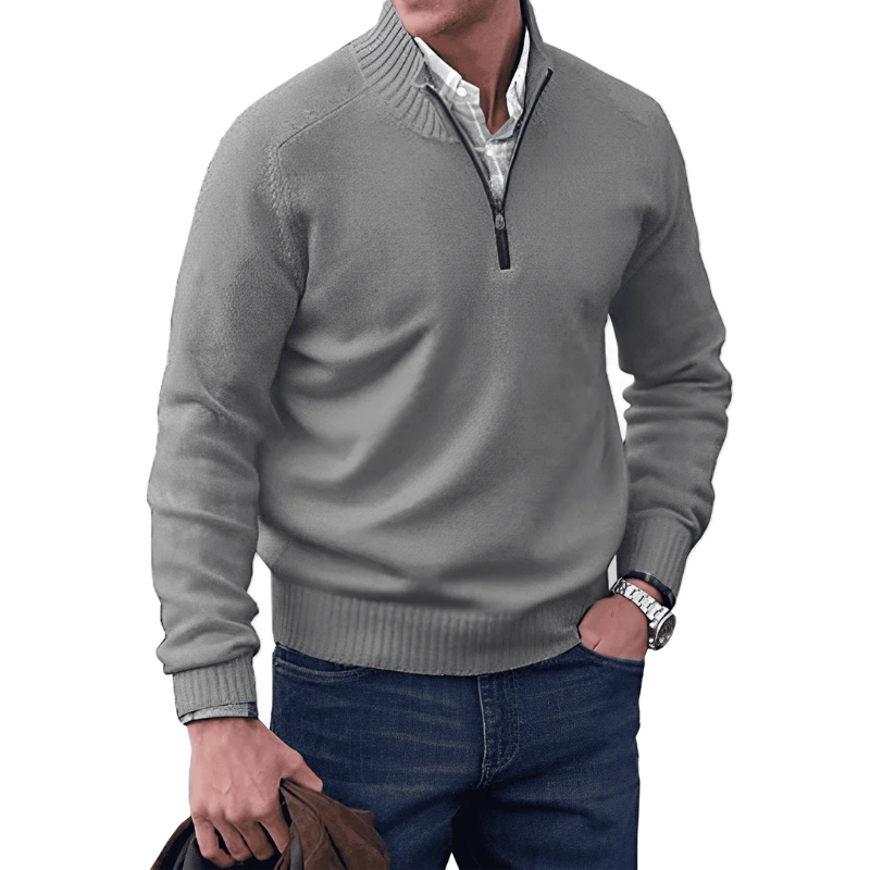Noah | Zip-Up Sweater