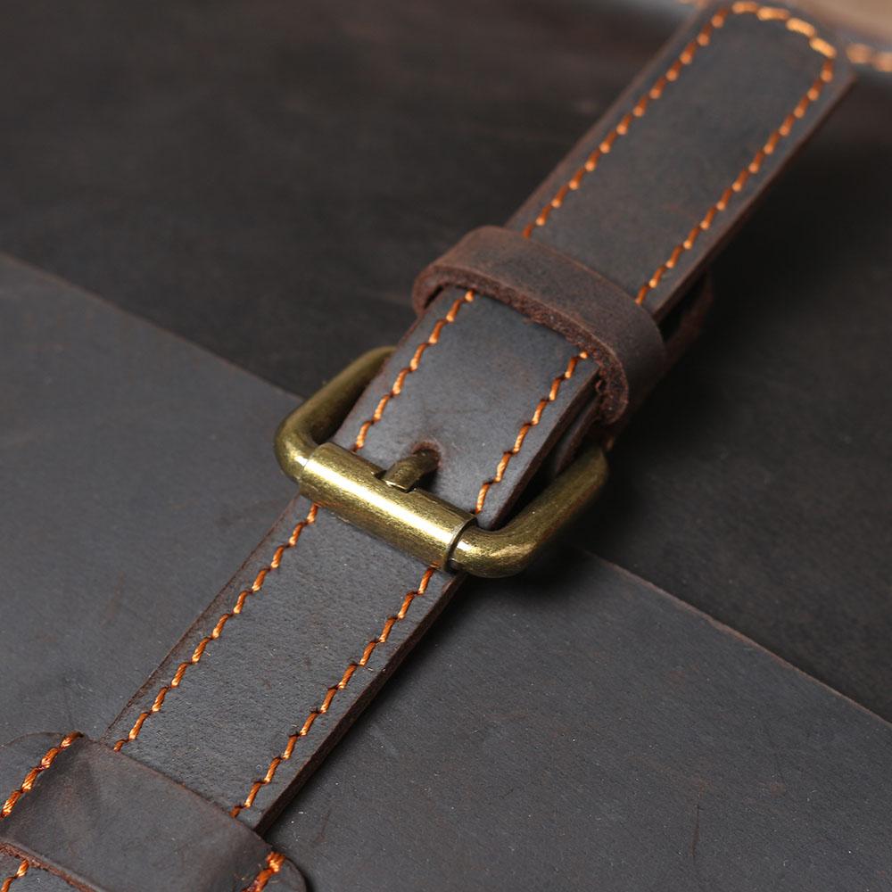 Wyatt | Leather Courier Backpack