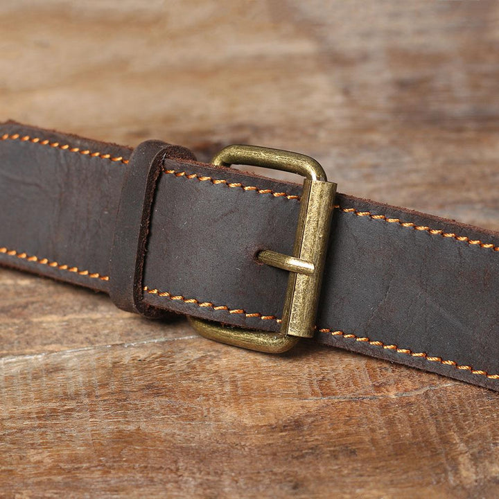 Wyatt | Leather Courier Backpack