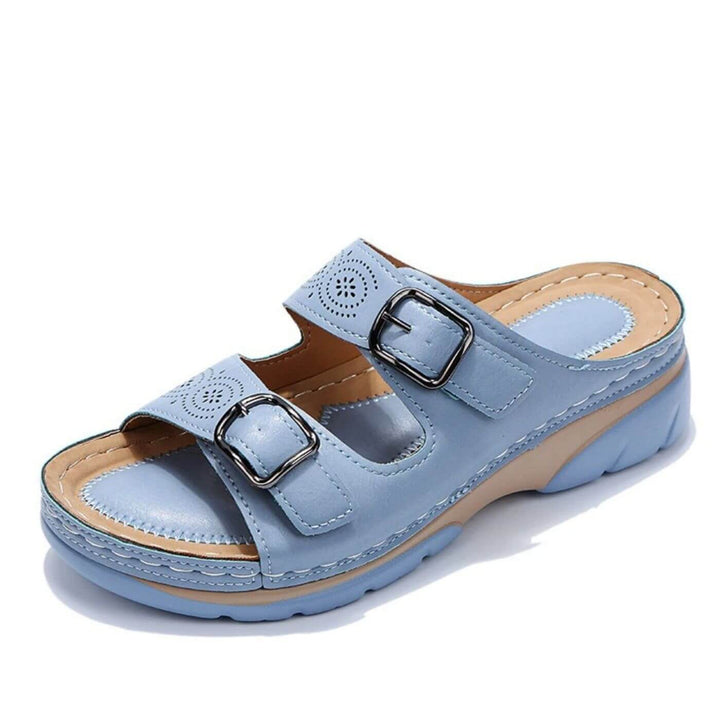 Naomi | Double Buckle Orthopedic Sandals