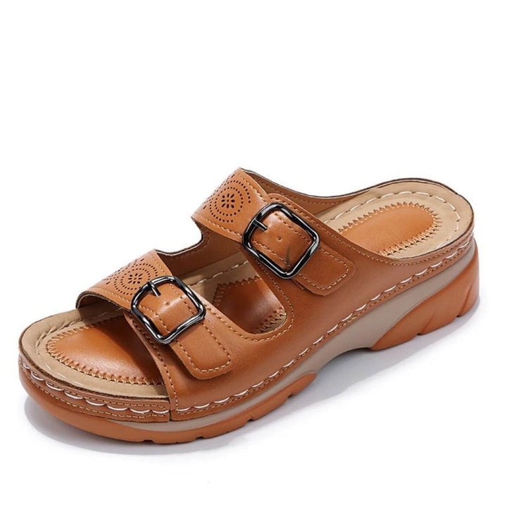 Naomi | Double Buckle Orthopedic Sandals