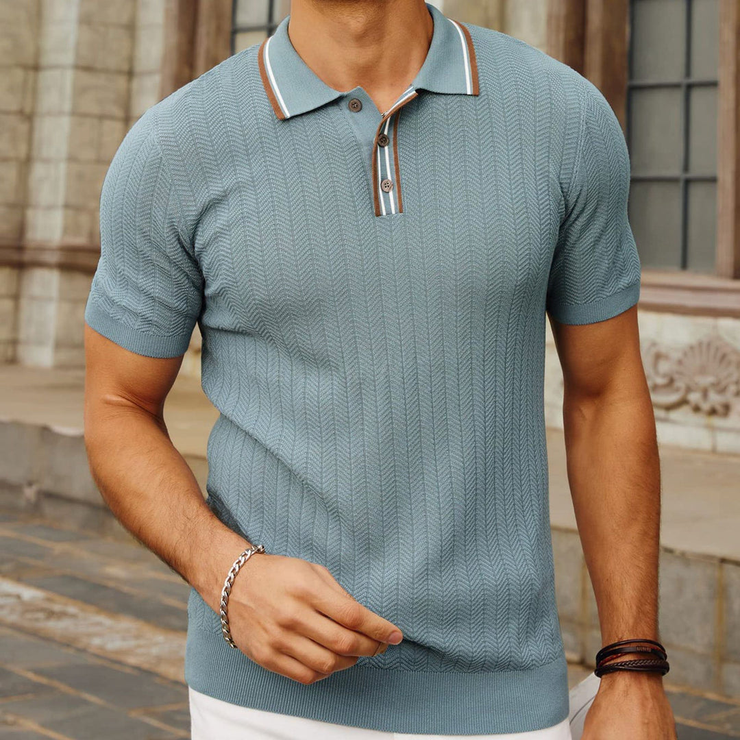 Danny | Luxe Knit Polo Shirt