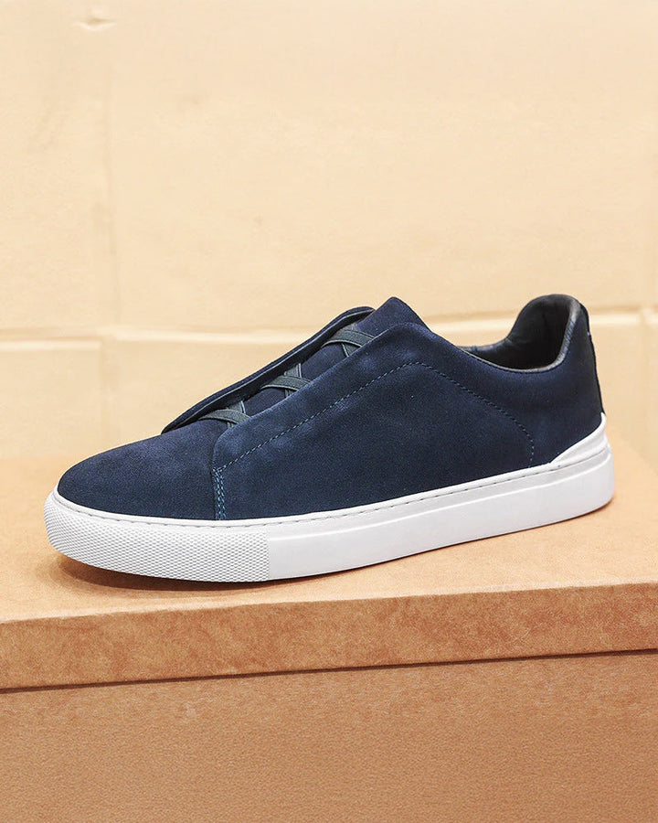 Cassian | Suede Lace-Up Sneakers for Stylish Comfort