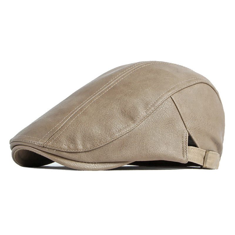 Troy | Heritage Leather Cap