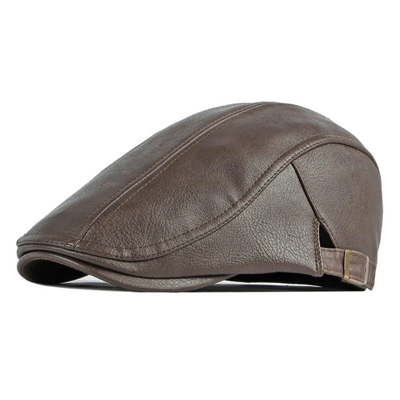 Troy | Heritage Leather Cap