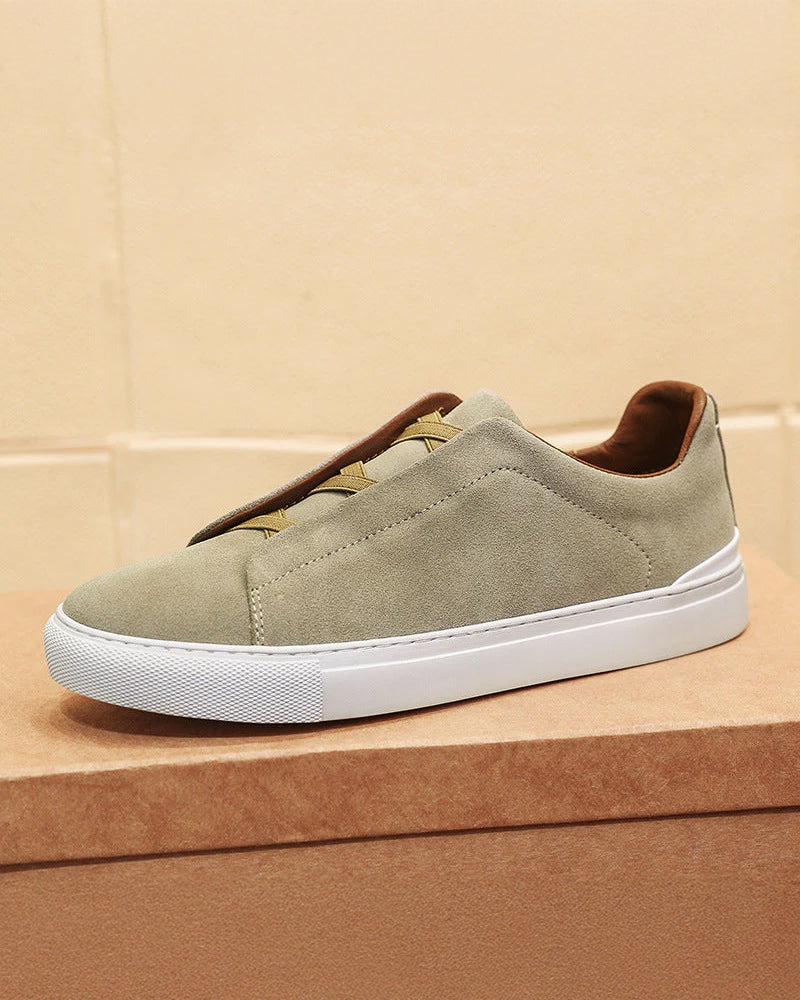 Cassian | Suede Lace-Up Sneakers for Stylish Comfort