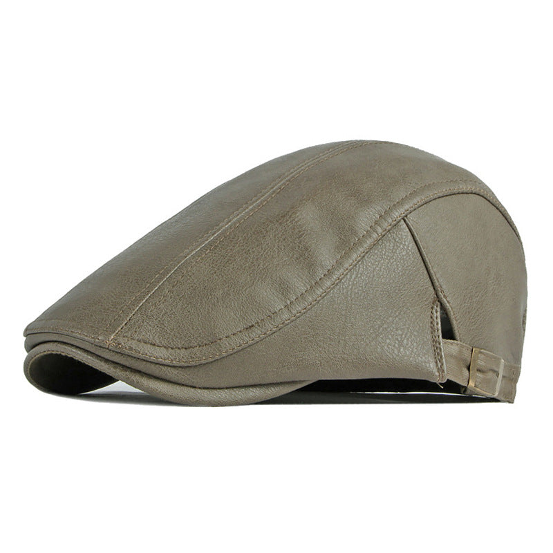 Troy | Heritage Leather Cap