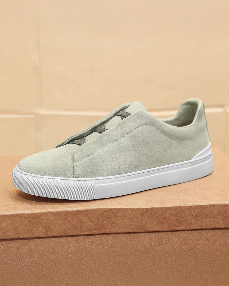 Cassian | Suede Lace-Up Sneakers for Stylish Comfort