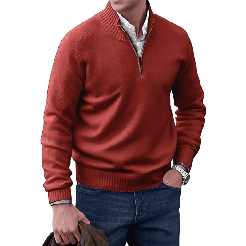 Noah | Zip-Up Sweater