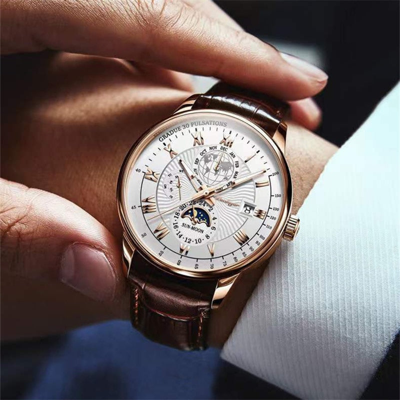 Chic and Lightweight Ultra-Thin Quartz Watch