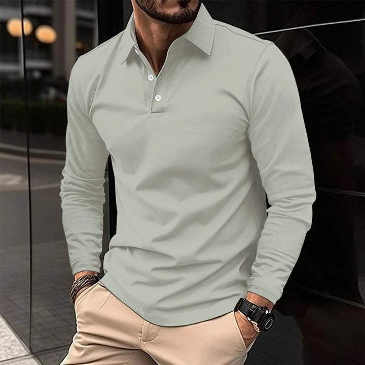 Eddy | Casual Long-Sleeved Polo