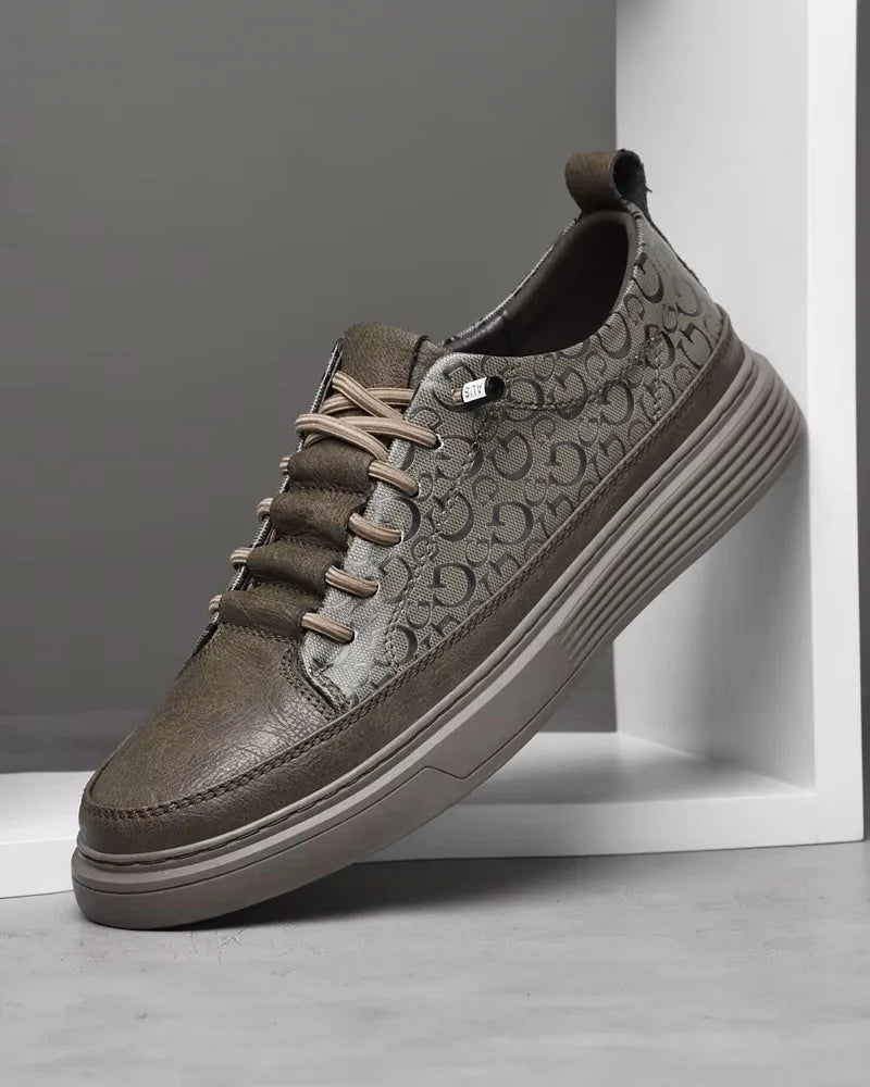 Tiber | Slip-On Leather Sneakers