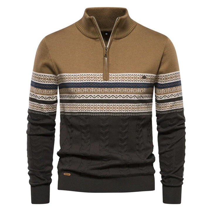 Lucas | Ethnic Pattern Casual Sweater for Men