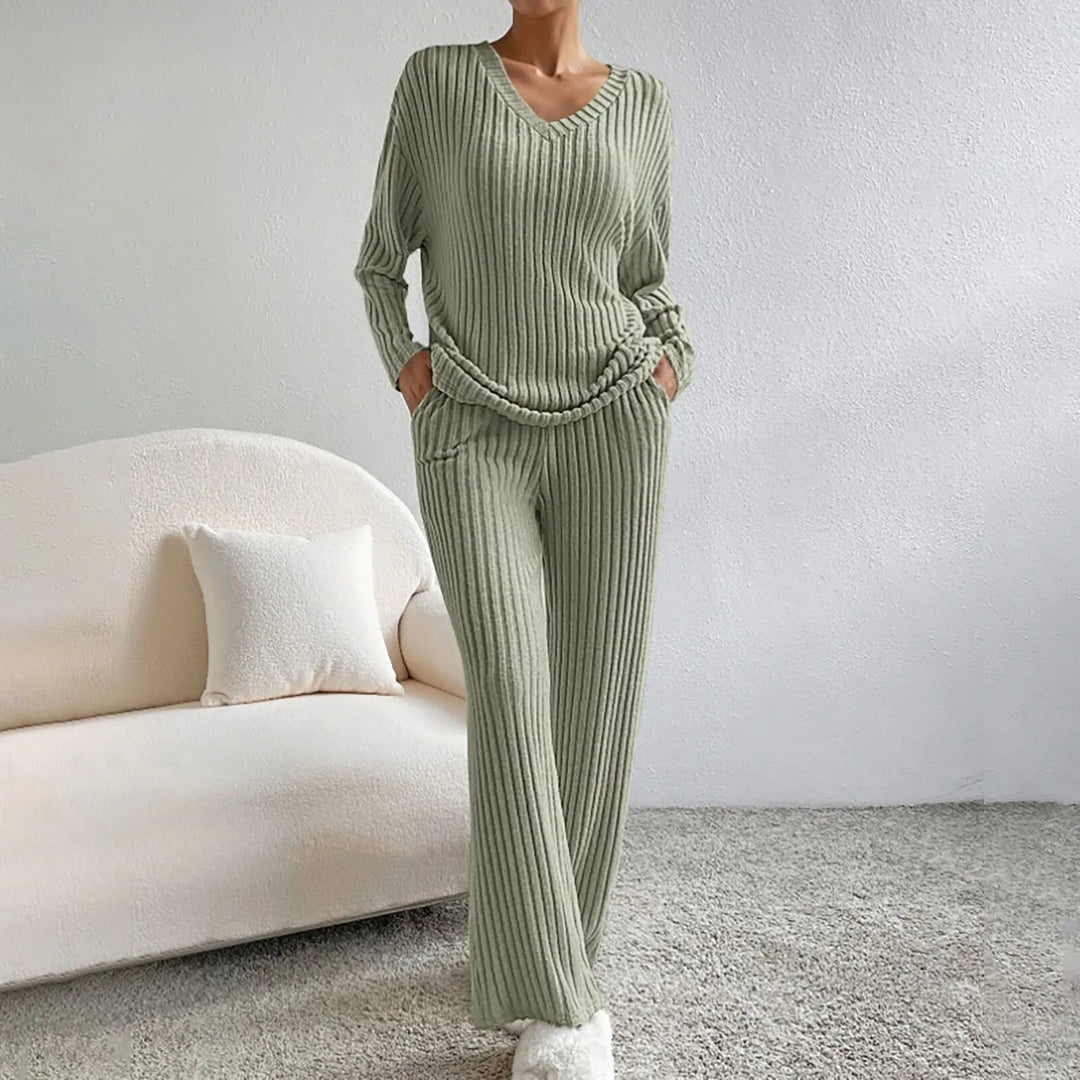 Amelia | Ribbed 2-Piece Set
