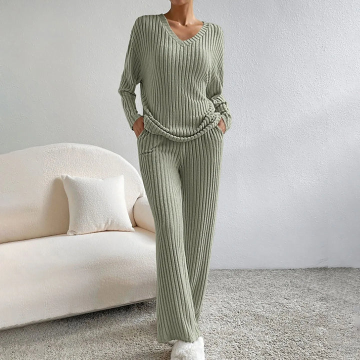 Amelia | Ribbed 2-Piece Set