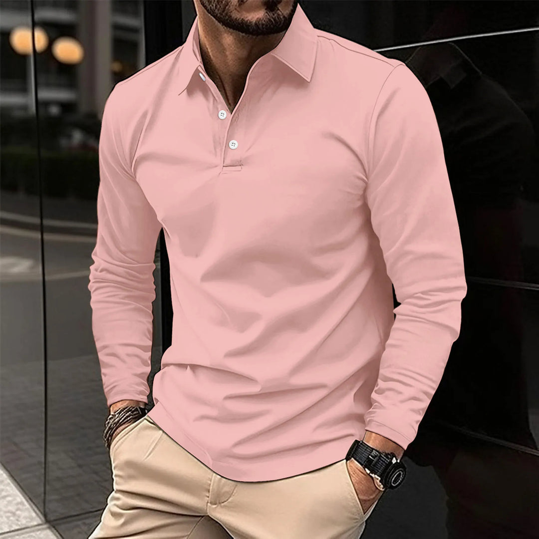Eddy | Casual Long-Sleeved Polo