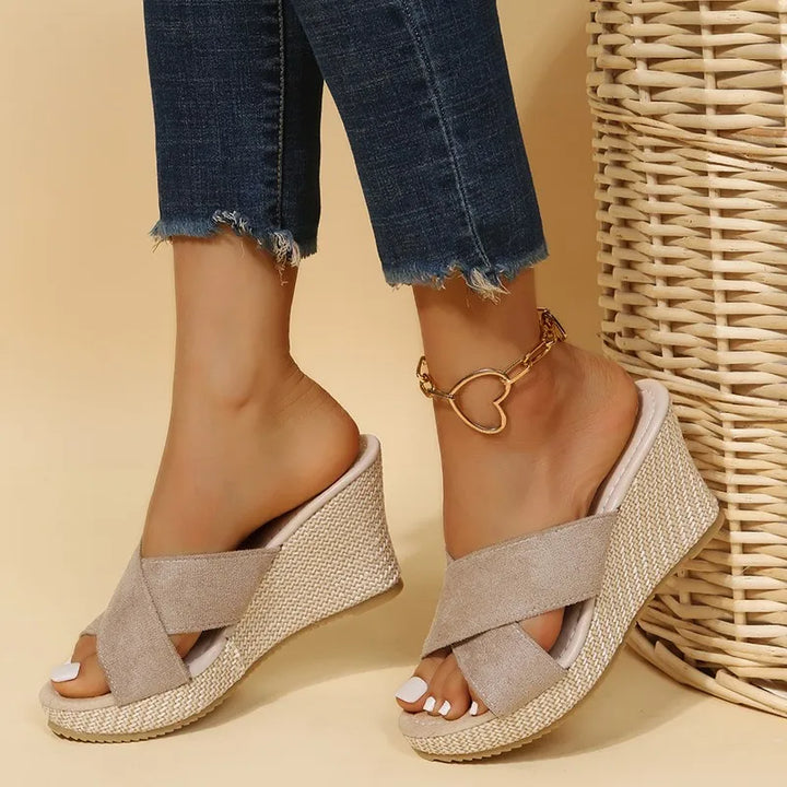 Liora | Chic Wedge Sandals