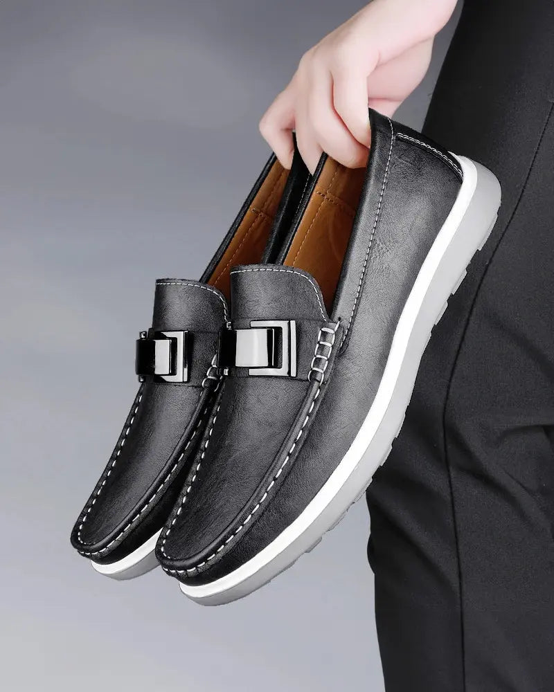 Bramwell | Easy Slip-On Flat Loafers