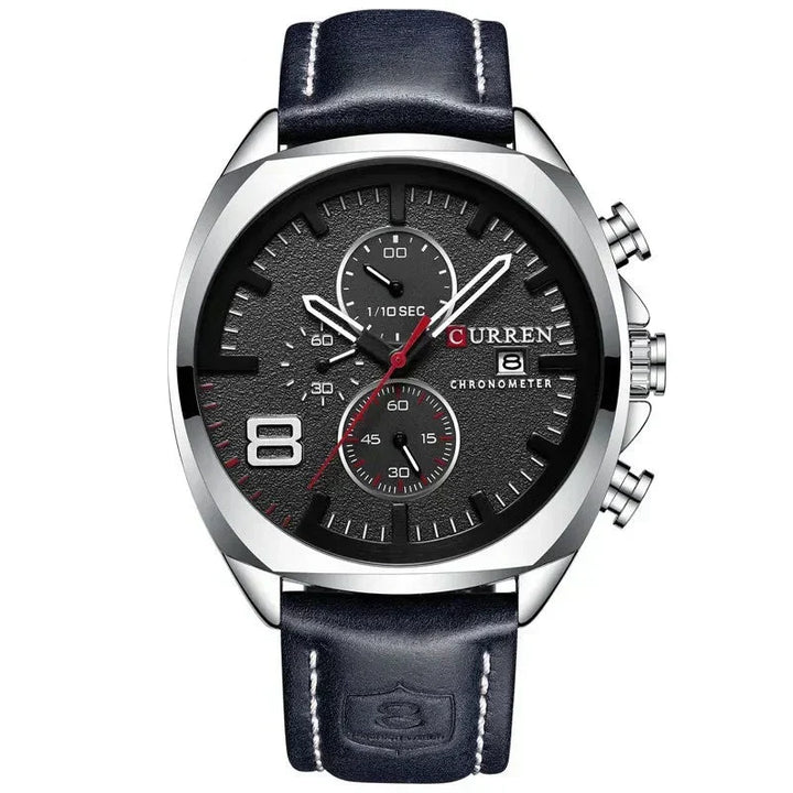 Waterproof Military-Style Chronograph Watch