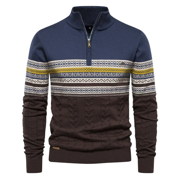 Lucas | Ethnic Pattern Casual Sweater for Men