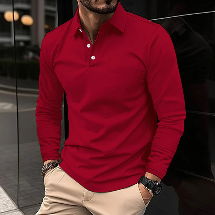Eddy | Casual Long-Sleeved Polo