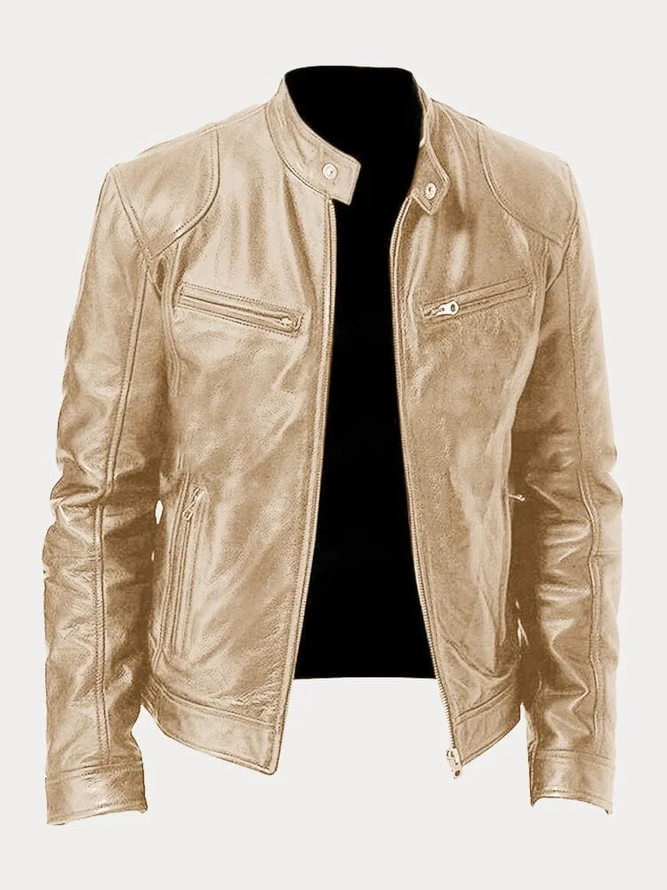 Lucas | Casual leather jacket