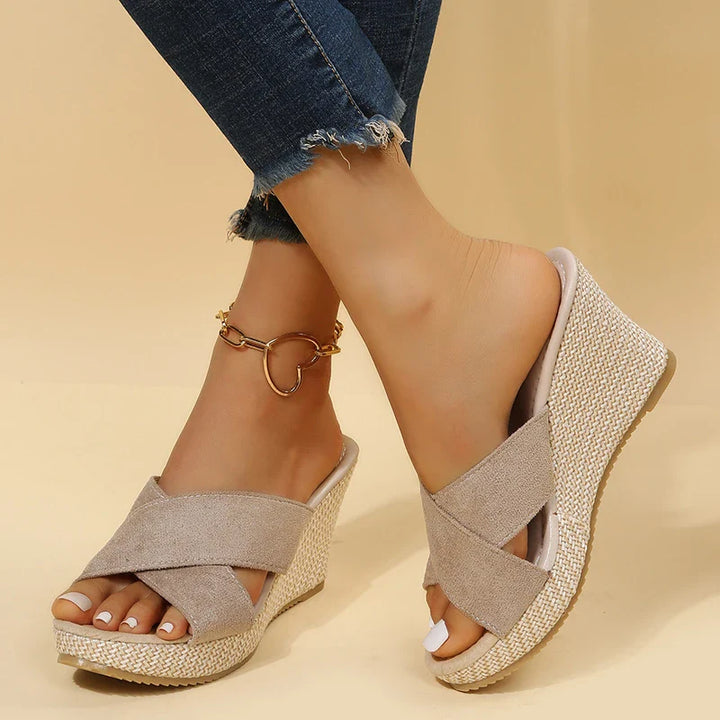 Liora | Chic Wedge Sandals
