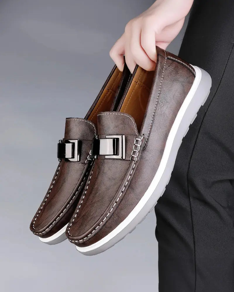 Bramwell | Easy Slip-On Flat Loafers