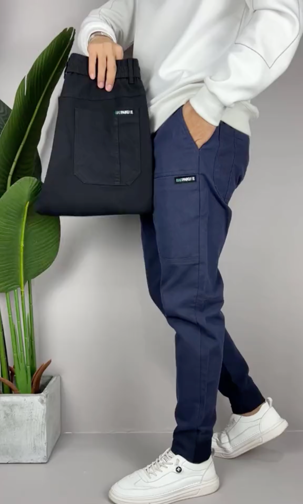 Finn | Premium Stretch Cargo Trousers