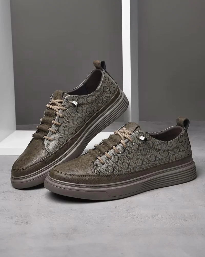 Tiber | Slip-On Leather Sneakers