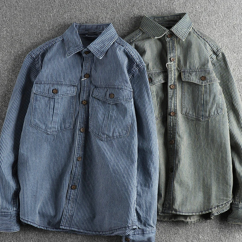 Aksel | Vintage Denim Shirt
