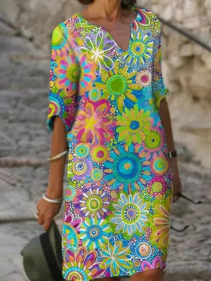 Bettie | Vibrant Floral Dress