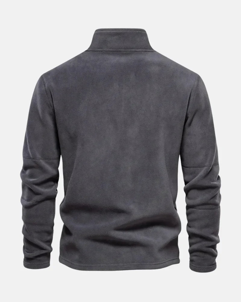 Lennox | Thick Fleece Half-Zip Sweater
