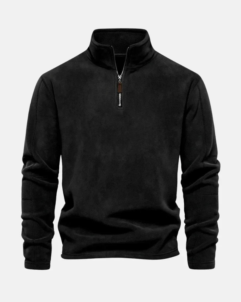 Lennox | Thick Fleece Half-Zip Sweater