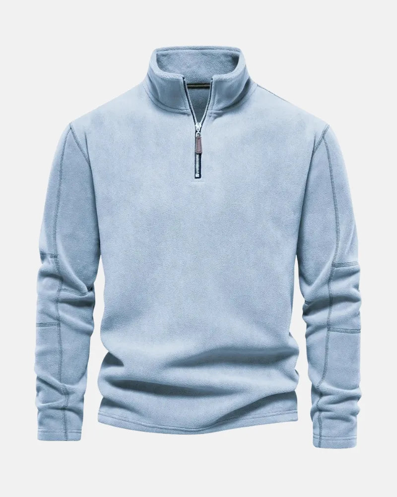 Lennox | Thick Fleece Half-Zip Sweater