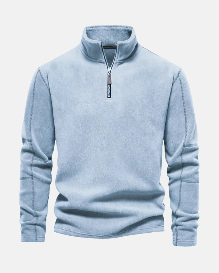 Lennox | Thick Fleece Half-Zip Sweater