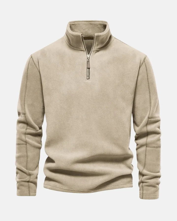 Lennox | Thick Fleece Half-Zip Sweater