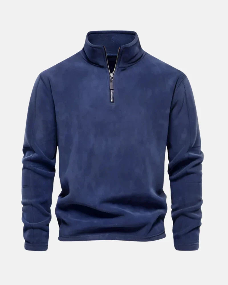 Lennox | Thick Fleece Half-Zip Sweater