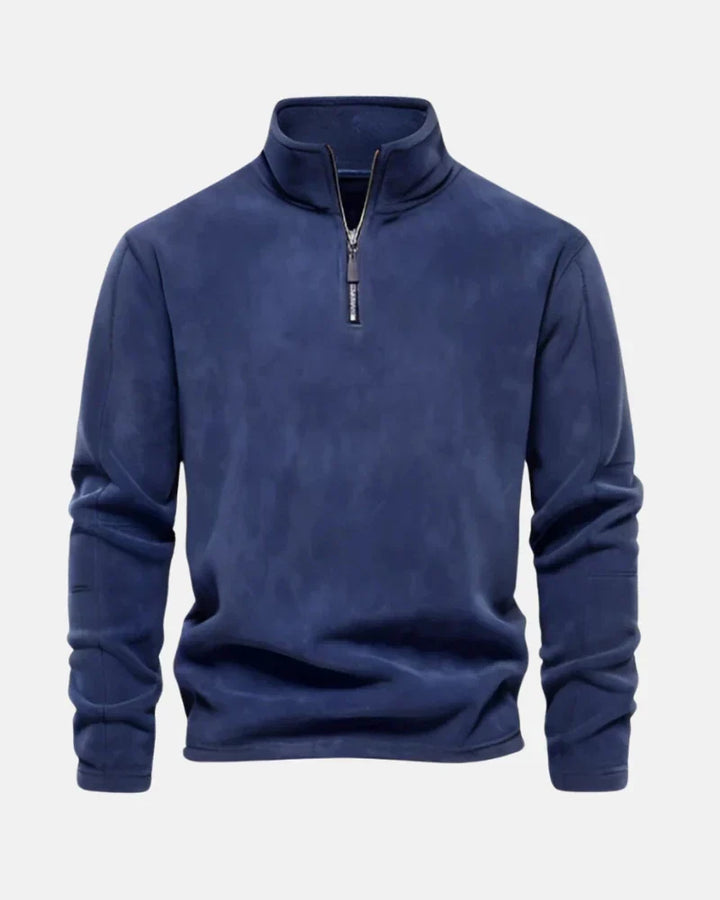 Lennox | Thick Fleece Half-Zip Sweater