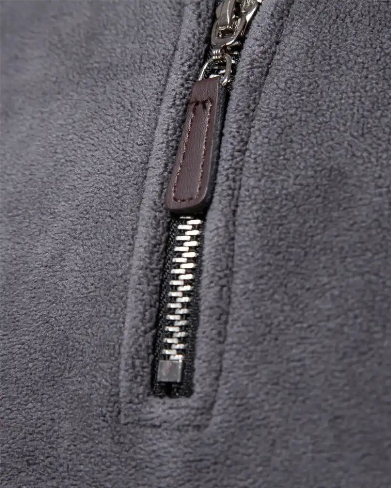 Lennox | Thick Fleece Half-Zip Sweater