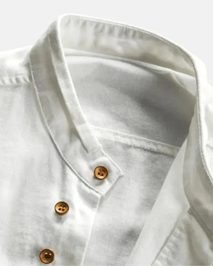 Kenji | Casual Stand Collar Shirt