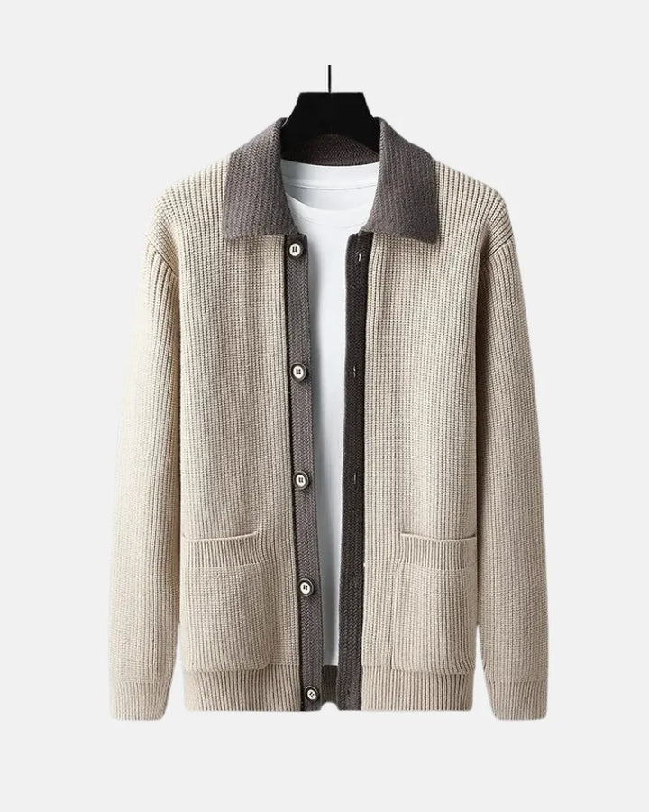 Reid | Knitted Button-Down Shirt