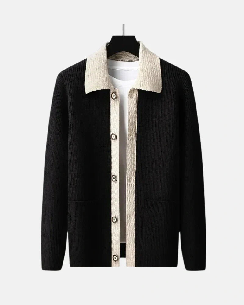 Reid | Knitted Button-Down Shirt