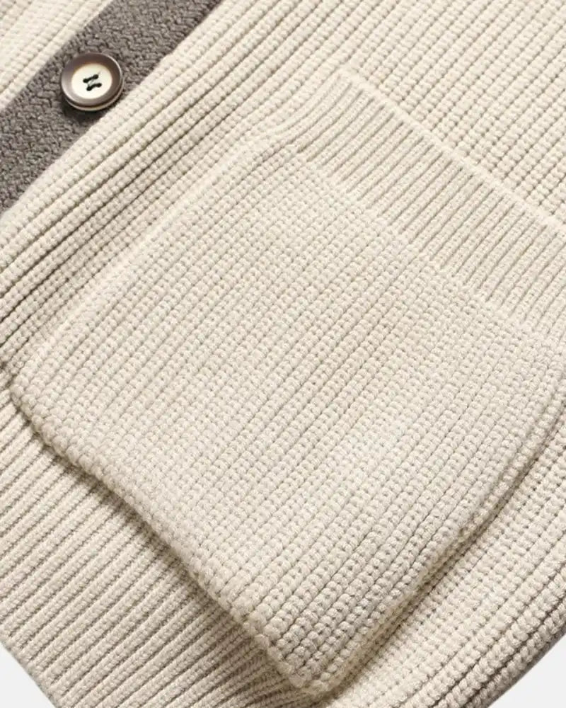 Reid | Knitted Button-Down Shirt